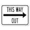 Signmission Safety Sign, 18 in Height, Aluminum, 24 in Length, 24512 A-1824-24512 - alternate 1